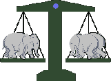 Elefantenwaage